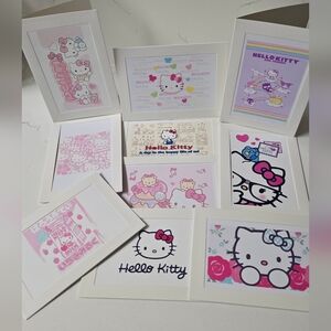 Hello Kitty 10 Blank Cards Set